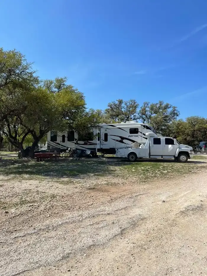 RV spaces at Rebecca Creek